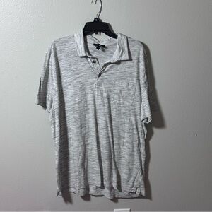 Express Men Gray Polo Shirt Short Sleeve size XXL.‎